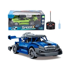 Auto Radio Control Speed Con Lanza Humo Escala 1:20 - comprar online