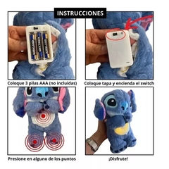Imagen de Stitch Que Respira Con Luz Sonido Alivia Ansiedad