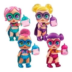 Super Cute Little Babies Heroinas Con Biberon Luminoso Next Point