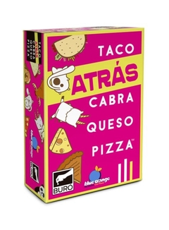 Taco....Pizza!!! Juego De cartas De Descarte - Buró de juegos.