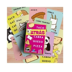 Imagen de Taco....Pizza!!! Juego De cartas De Descarte - Buró de juegos.