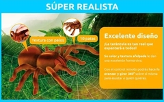 Tarántula Araña Juguete Control Remoto Realista Articulada. - Crawling