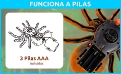 Imagen de Tarántula Araña Juguete Control Remoto Realista Articulada.