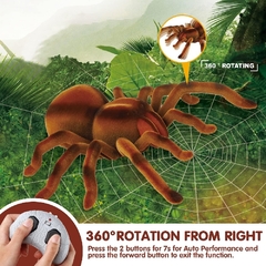 Tarántula Araña Juguete Control Remoto Realista Articulada.