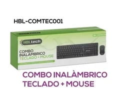 Combo Inalambrico Teclado + Mouse Comtec001 - Hbl Tech. - comprar online