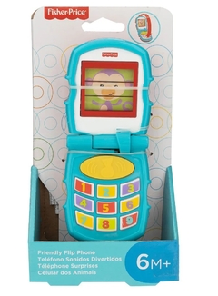 Teléfono Didáctico Sonidos Divertidos - Fisher Price.
