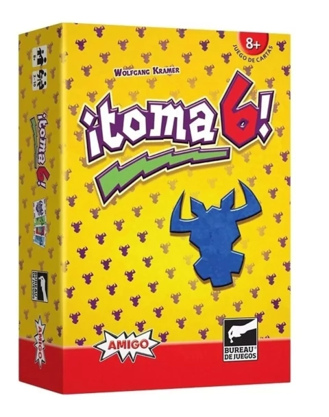 Toma 6 Juego De Cartas Familiar - Buró De Juegos Original.