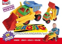 Camion Topadora 3 En 1 Grosso - Luna Plast. - Crawling