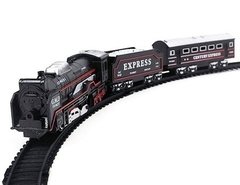 Tren Locomotora A Pila Clásico Rail King De 19 Pzs C/ Rieles - comprar online