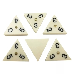 Juego De Mesa Triomino 56 Piezas, Domino Triangular - Bisonte. - comprar online