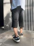 Bermuda Baggy Black Carpinter - Rose In Black