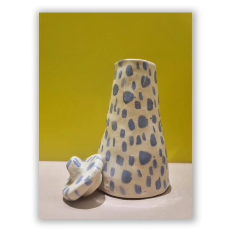 Cerámica "Florero con Tapa" Julieta Alonso