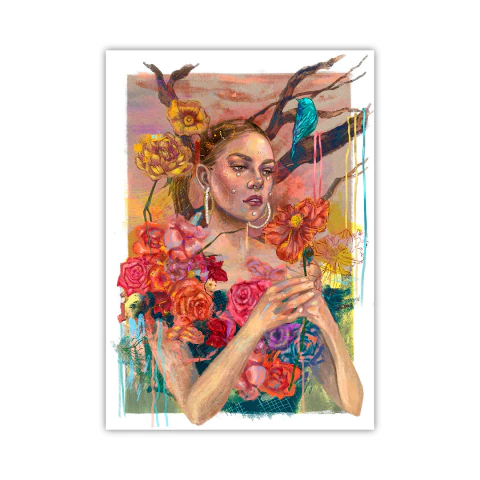 Print "Ella es Flora" Aurelia Quesada - comprar online
