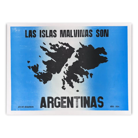 Afiche ¨Malvinas¨ Boqueron - comprar online