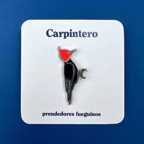Pin "Carpintero" Prendedores Fueguinos - comprar online