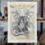 Serigrafía ¨Destroyah¨ Caveman - comprar online