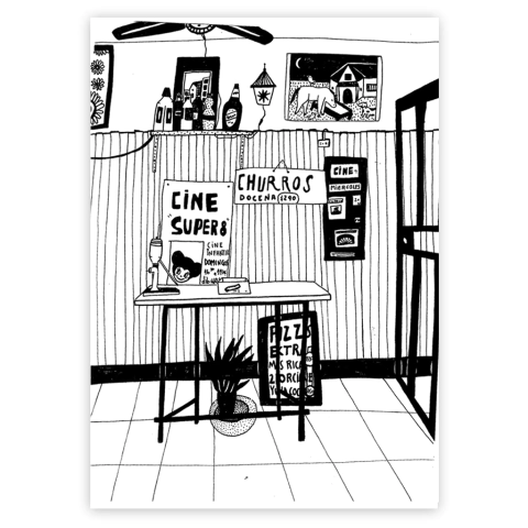 Print ¨Churreria¨ Cho Bracamonte