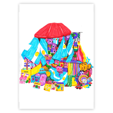 Print ¨Diciembre¨ Cho Bracamonte