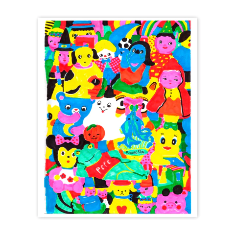 Print ¨Souvenir¨ Cho Bracamonte - comprar online