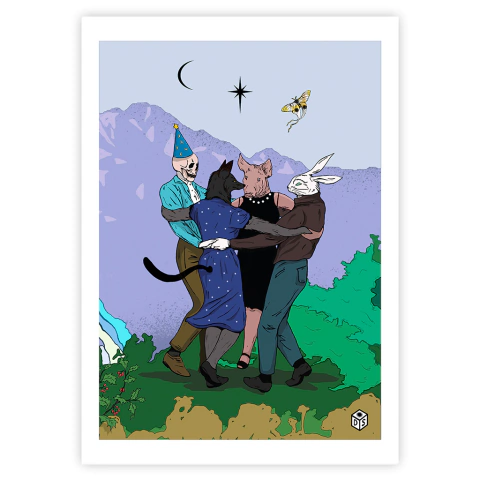 Print ¨Danza¨ Demian Stendelis