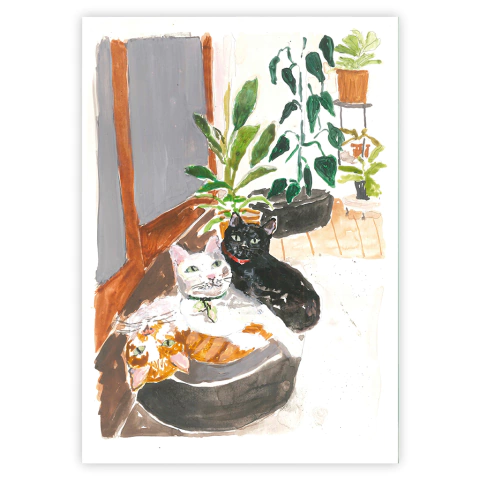 Print "Tres gatos" Camila Desimone