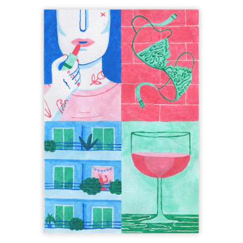 Obra original ¨Diabla I¨ Sofía Fontana