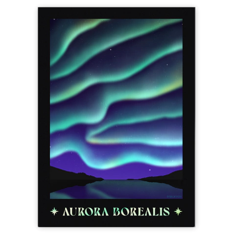 Print "Aurora" Flor Castiñeira