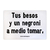 Afiche "Tus Besos" 1989