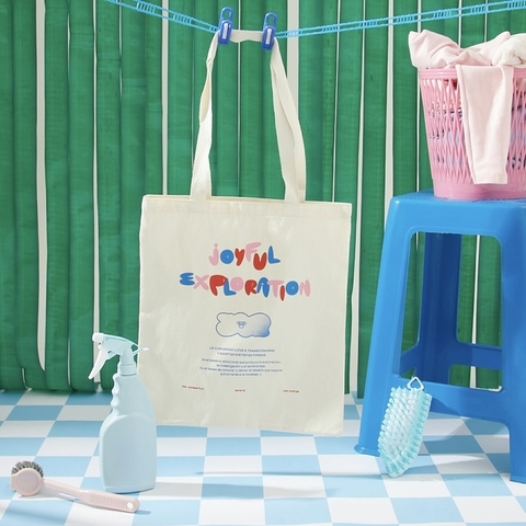 Totebag ¨Joyful Exploration” Clau Svampa