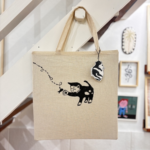 Totebag ¨Gatito¨ Camila Freaza