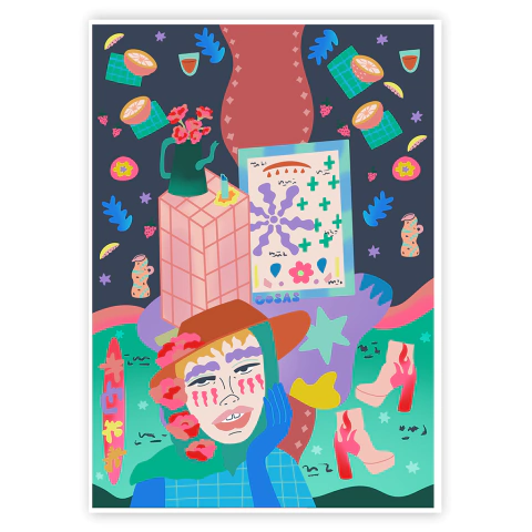 Print "Naranjitas" Ine Rueda