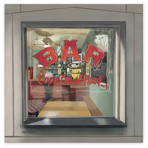 Print ¨Bar Copetín al Paso¨ Jaki Charrua