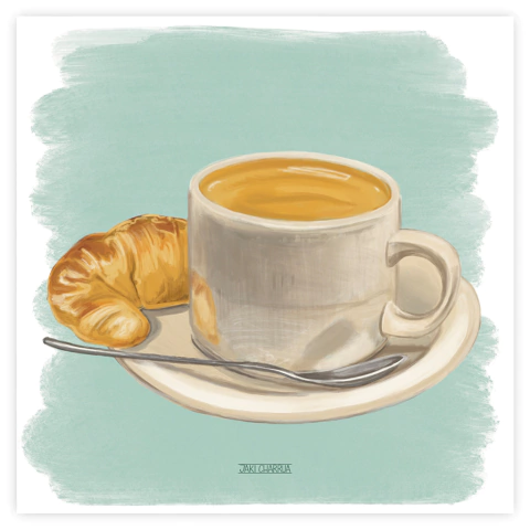 Print "Café con Leche" Jaki Charrua