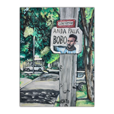 Print ¨Anda pallá Bobo¨ Luc Mogni