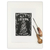 Grabado ¨Ex Libris¨ Mariel Ros