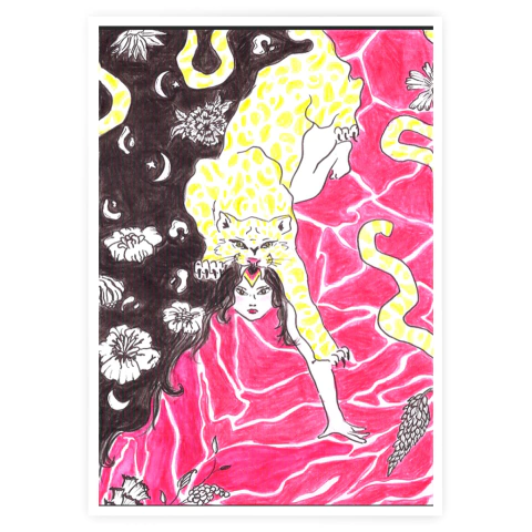 Print "Salvaje" Mariela Cuccia