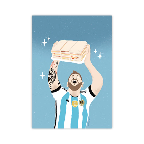 Print ¨Messi Sandwichito¨ Pili the Kid - comprar online