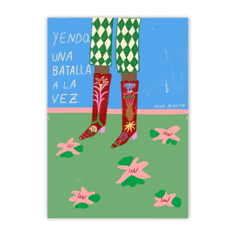 Print "Una Batalla" Agus Minuto - comprar online