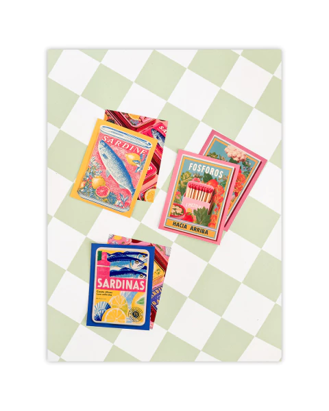 Sticker "Sardina" Mrs. Pepita - comprar online