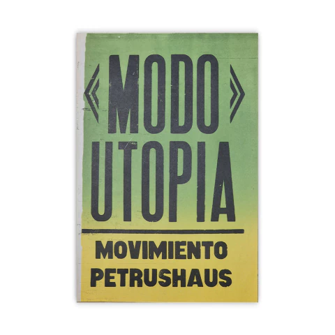 Afiche ¨Modo Utopía¨ Ale Giorgga - comprar online