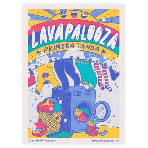 Print "Lavapalooza" Paula Maneyro