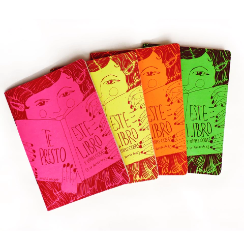 Libreta ¨Te presto¨ María Wright