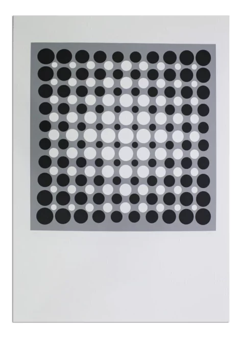 JULIO LE PARC - Séquences ambivalentes (2019) - serigrafía