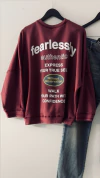 Buzo authentic Oversize frisado 20%off transferencia