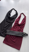 Vestido buche microfibra 20% off transferencia - comprar online