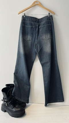 jeans baggy wide leg con rotura 20 % OFF CON TRANSFERENCIA - tienda online
