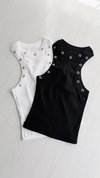 Top morley con arandelas 20%off transferencia - comprar online