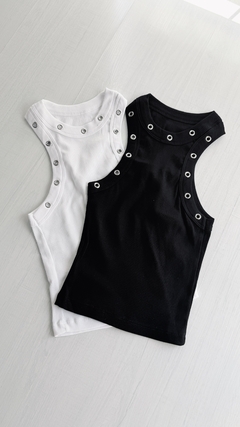 Top morley con arandelas 20%off transferencia - comprar online