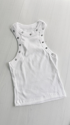 Top morley con arandelas 20%off transferencia en internet