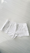 Micro Short cargo T/Bajo white